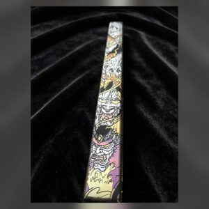 Ti. Gold Carved