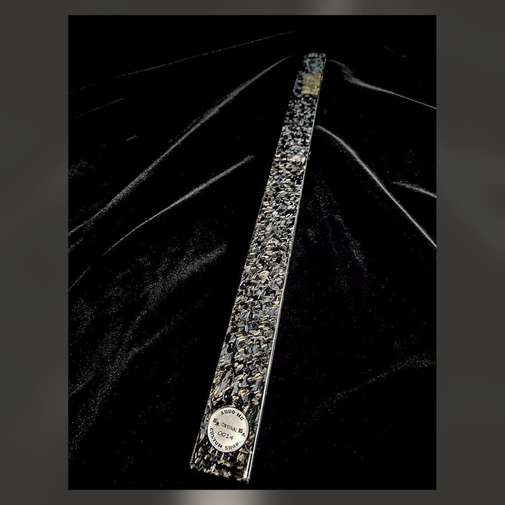 Product photograph of Forged Carbon Ruler