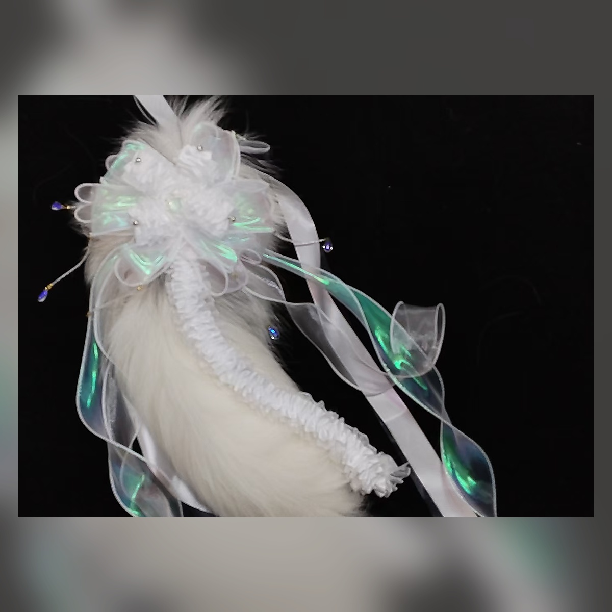 Porcelain Rose Tail Set