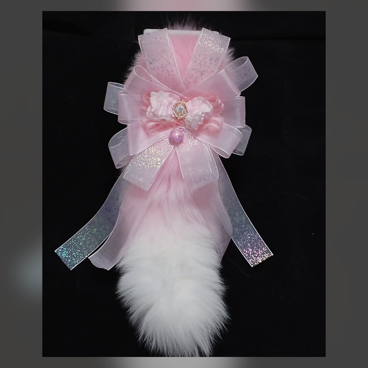 Cherry Velvet Tail Set