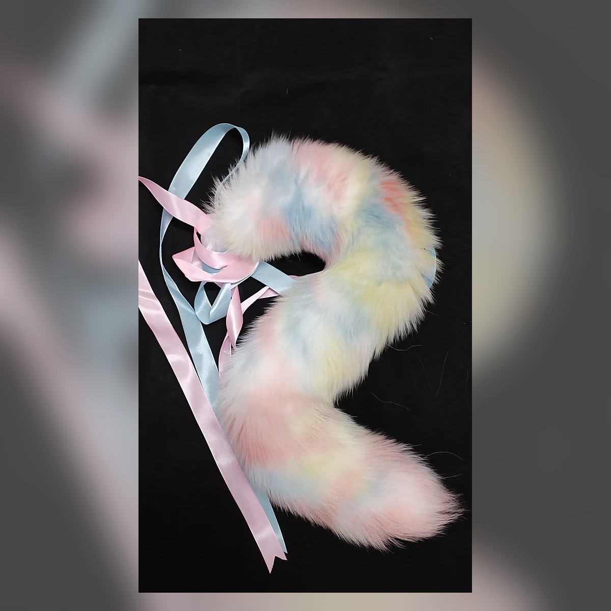 Ash Fox Plush Tail Set