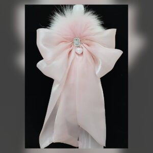 Porcelain Rose Plush Tail Set