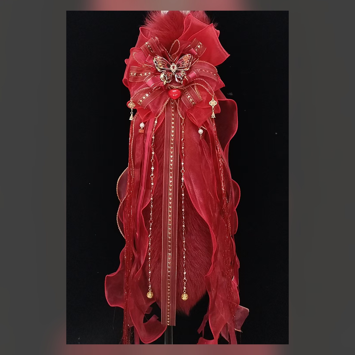 Aurora Lace Plush Tail Set