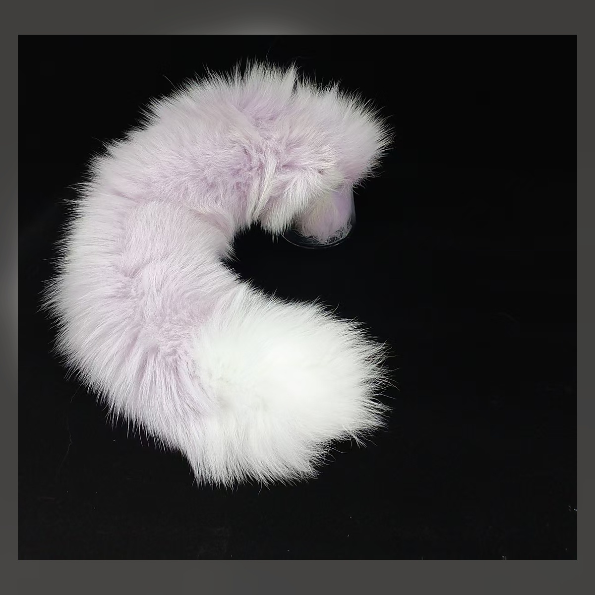 Lavender Halo Ribbon Tail Set