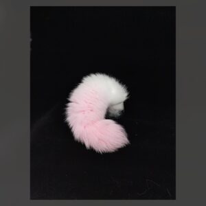 Frosted Rose Ribbon Tail Set