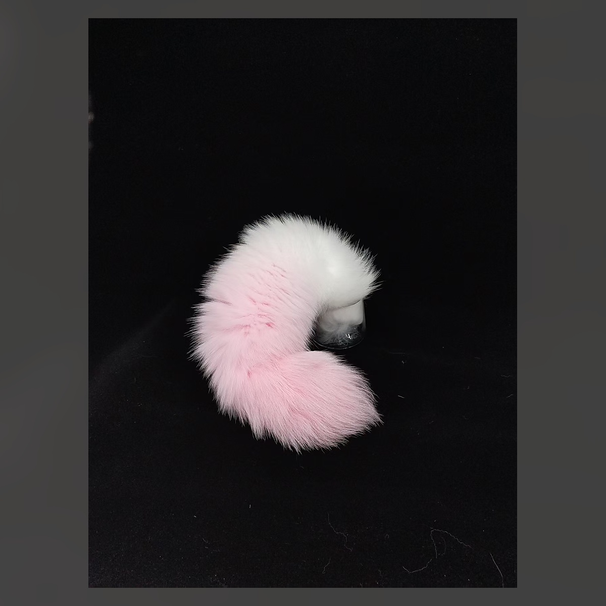 Frosted Rose Ribbon Tail Set