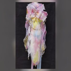 Crystal Purr Ribbon Tail Set