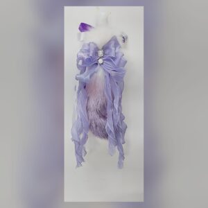 Velvet Cocoa Ribbon Tail Set