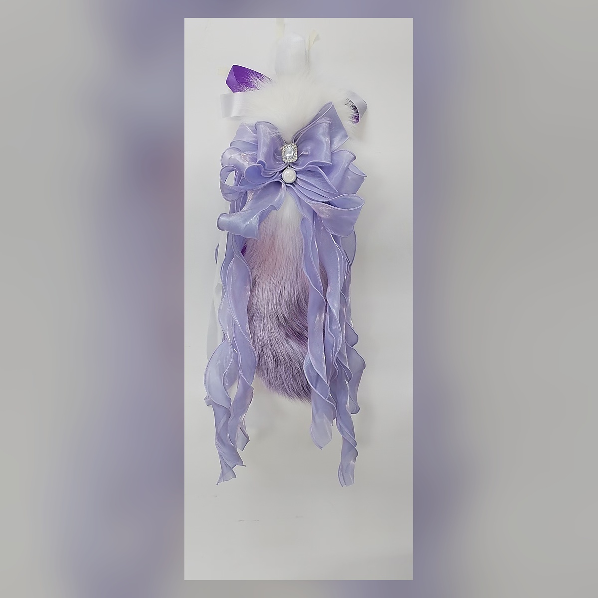 Velvet Cocoa Ribbon Tail Set