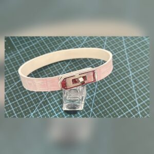 Blush Buckle Collar