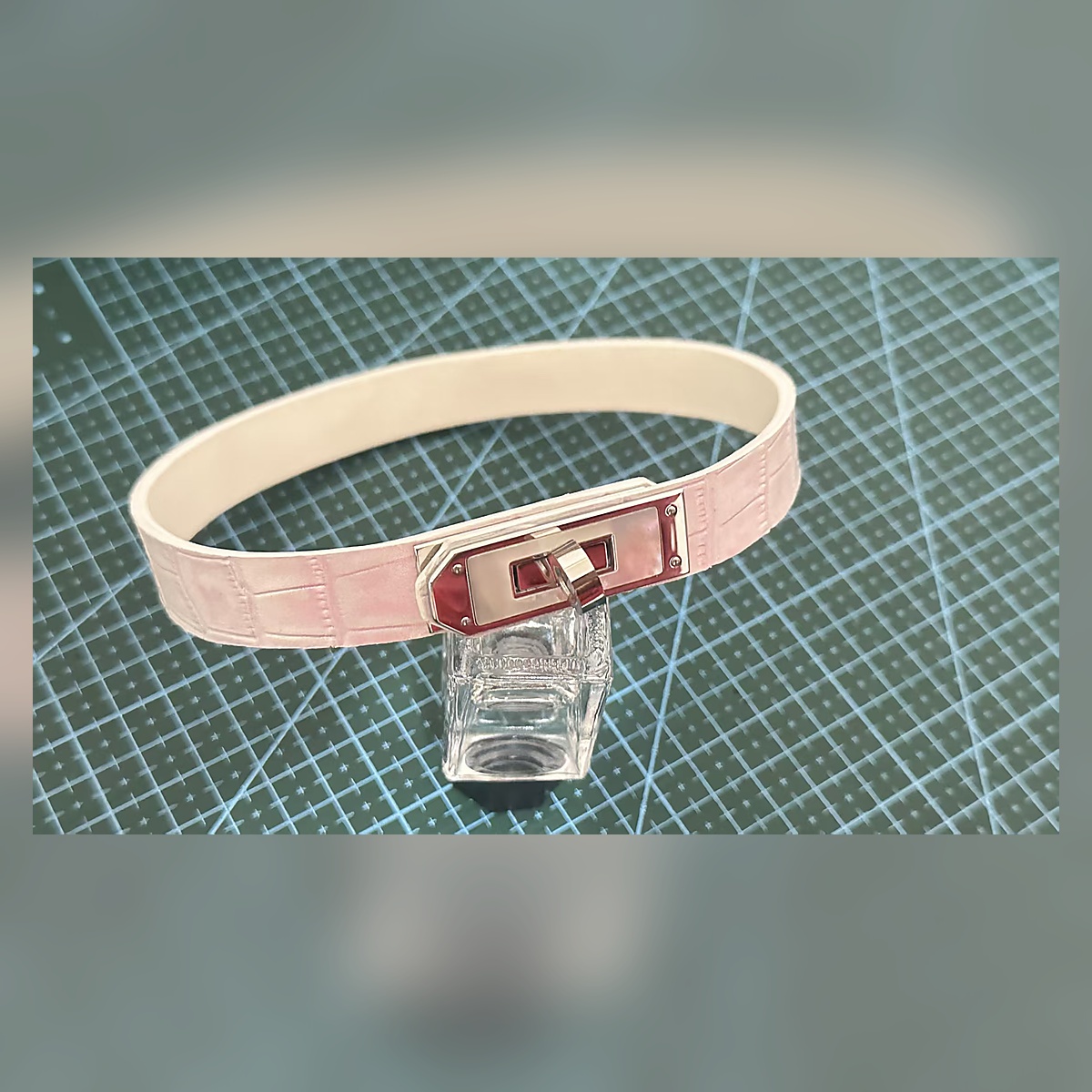 Blush Buckle Collar