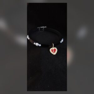 Heart Pearl Choker
