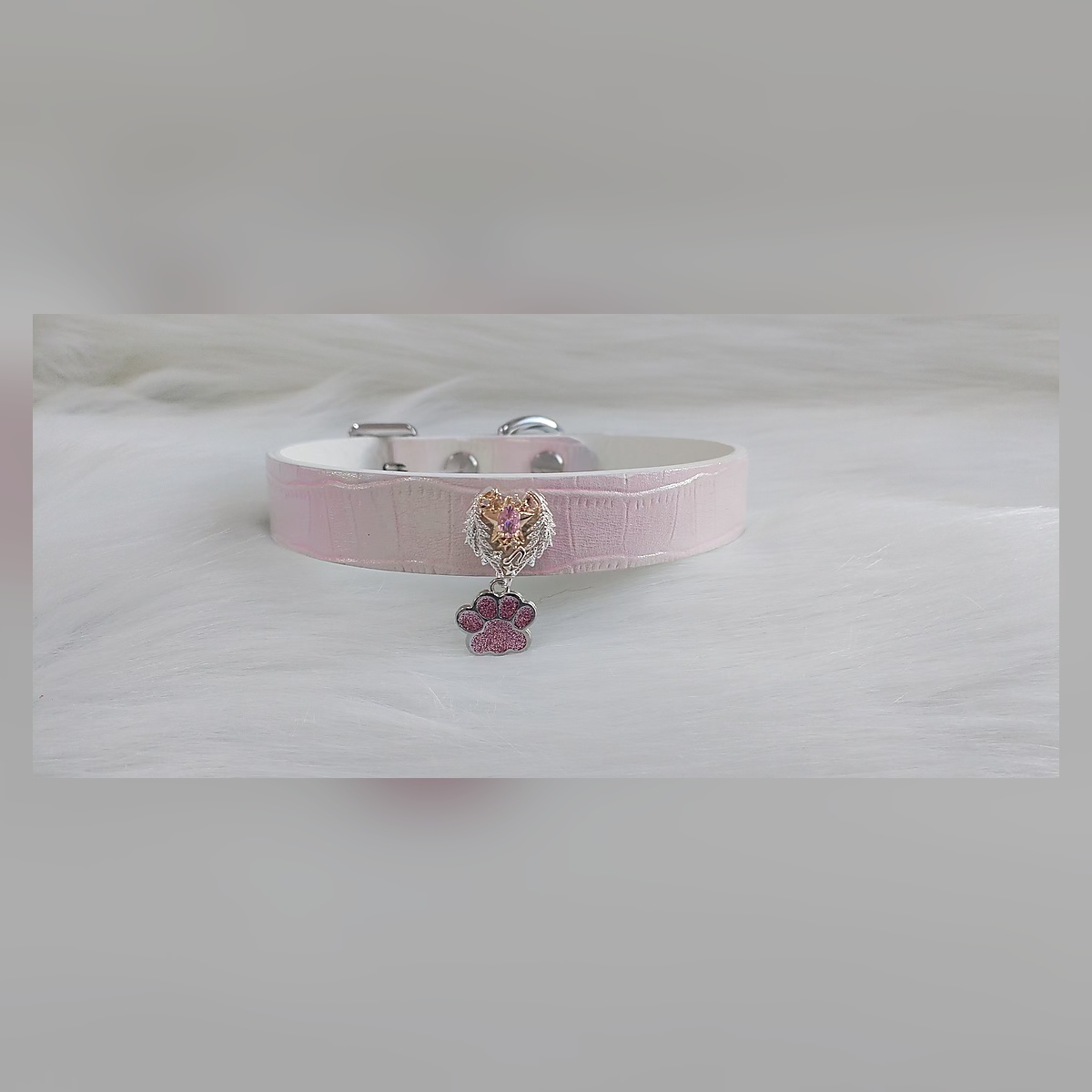 Pink Jewel Collar