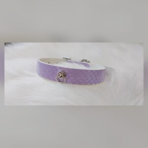 Lilac Heart Collar