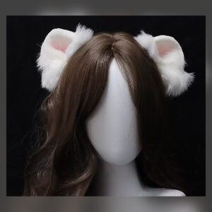 Plush Round Ear Headband