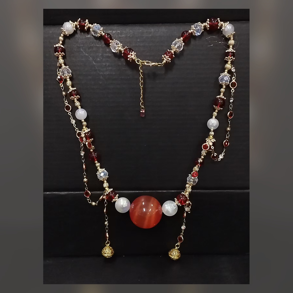 Red Agate Body Chain
