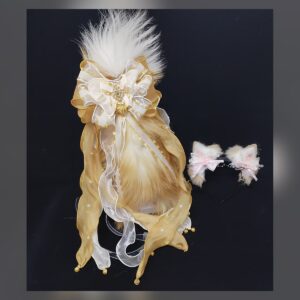 Bridal Lace Ear Headpiece