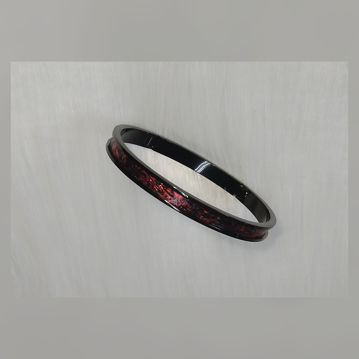 Obsidian Resin Bracelet
