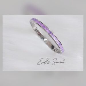 Lilac Resin Bracelet