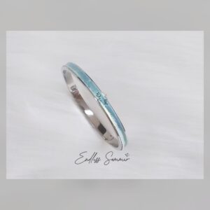 Aqua Resin Bracelet