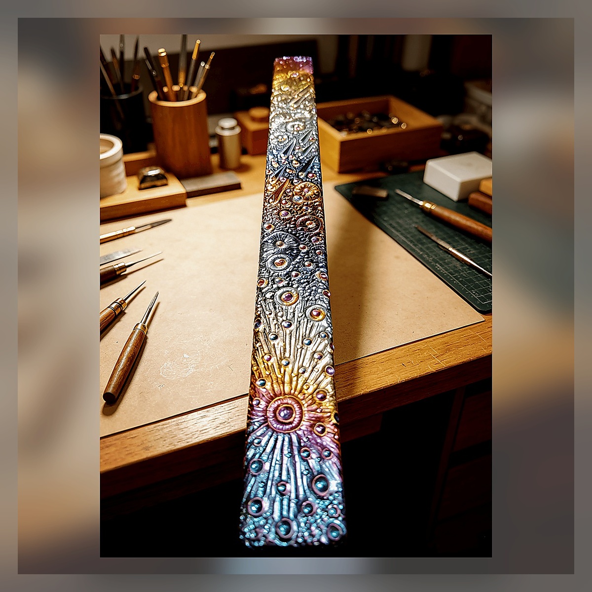Ti. Hand Carved - Image 2