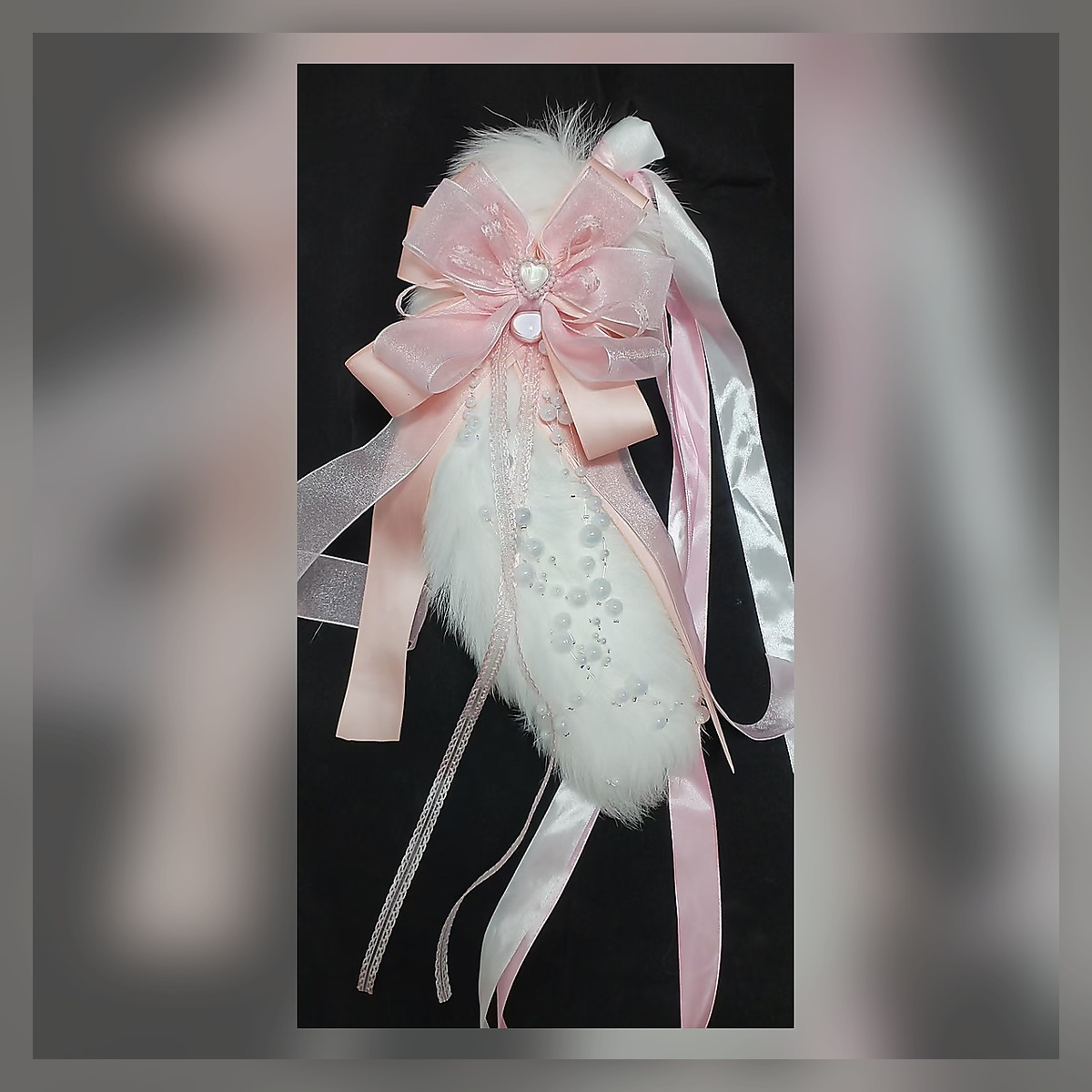 Pearl Frost Plush Tail Set - Image 2