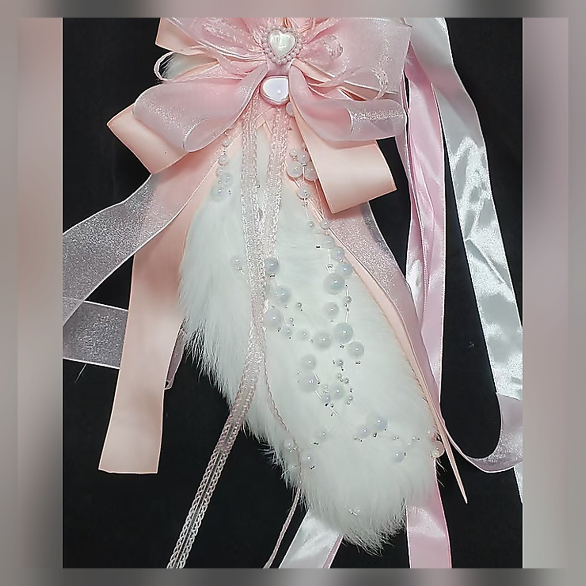 Pearl Frost Plush Tail Set - Image 4