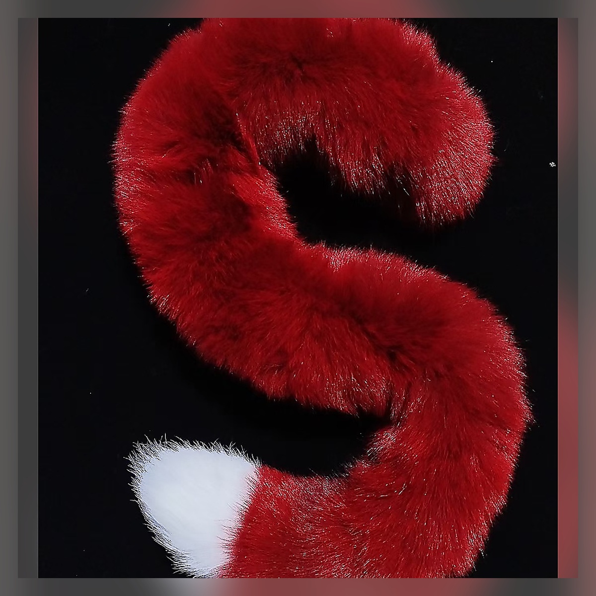 Pink Bunny Plush Tail Set - Image 3