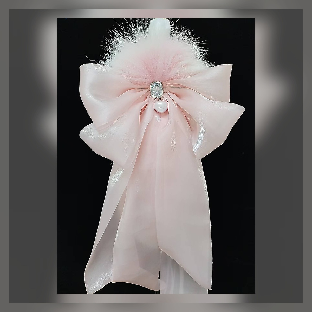 Porcelain Rose Plush Tail Set - Image 2