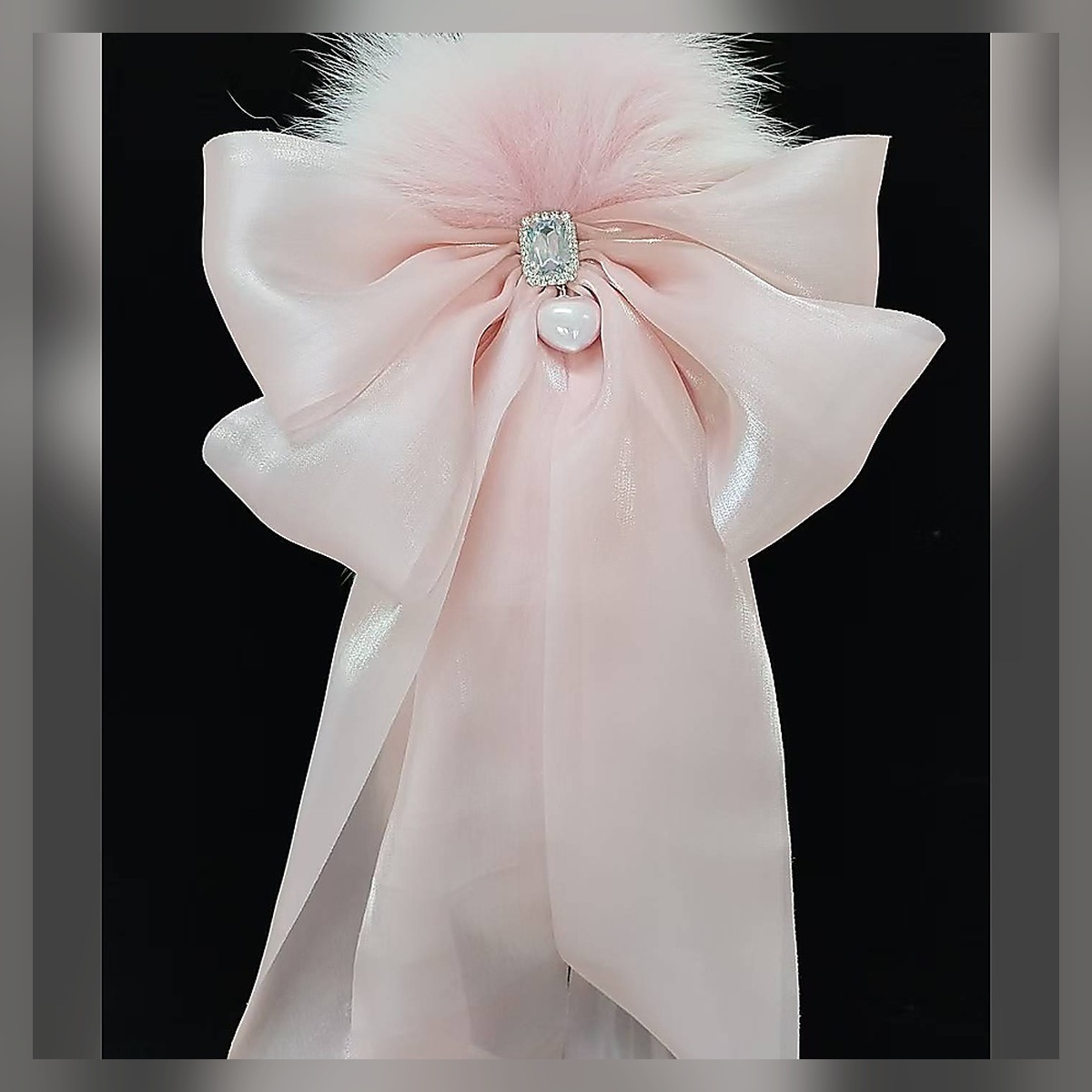Porcelain Rose Plush Tail Set - Image 3
