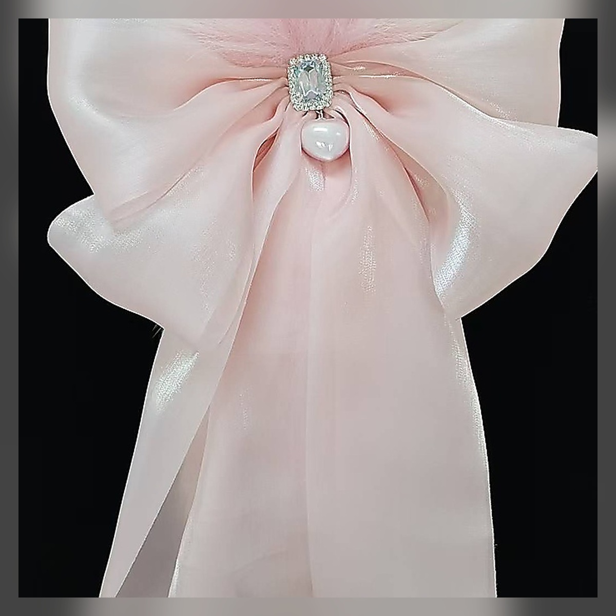 Porcelain Rose Plush Tail Set - Image 4