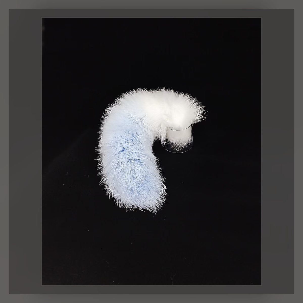 Velvet Peach Ribbon Tail Set - Image 2