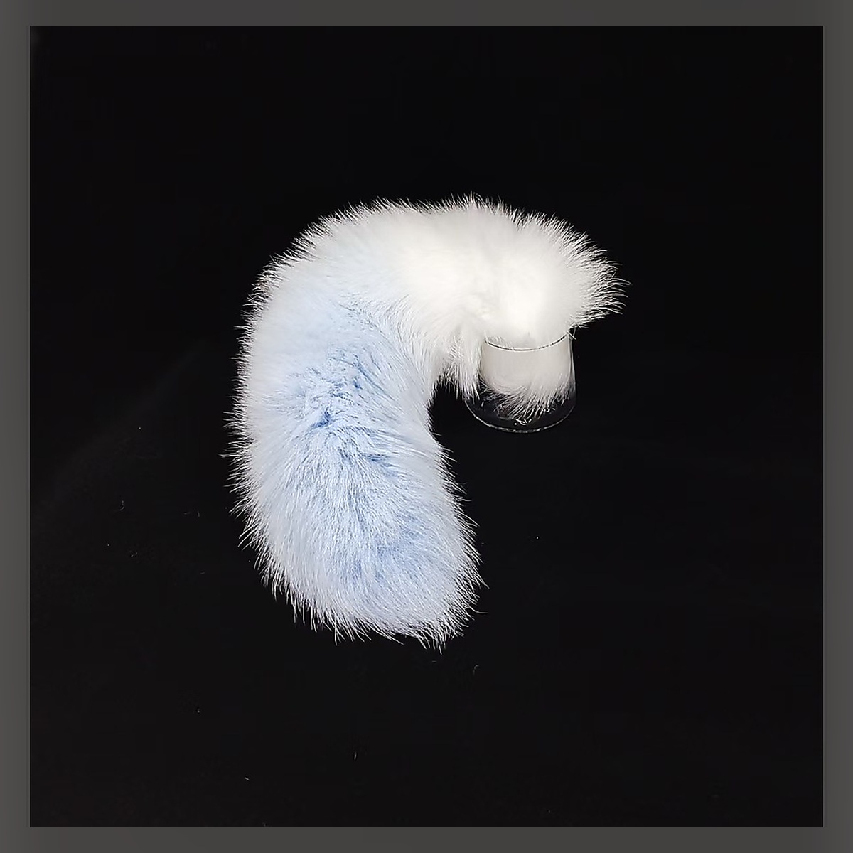 Velvet Peach Ribbon Tail Set - Image 3