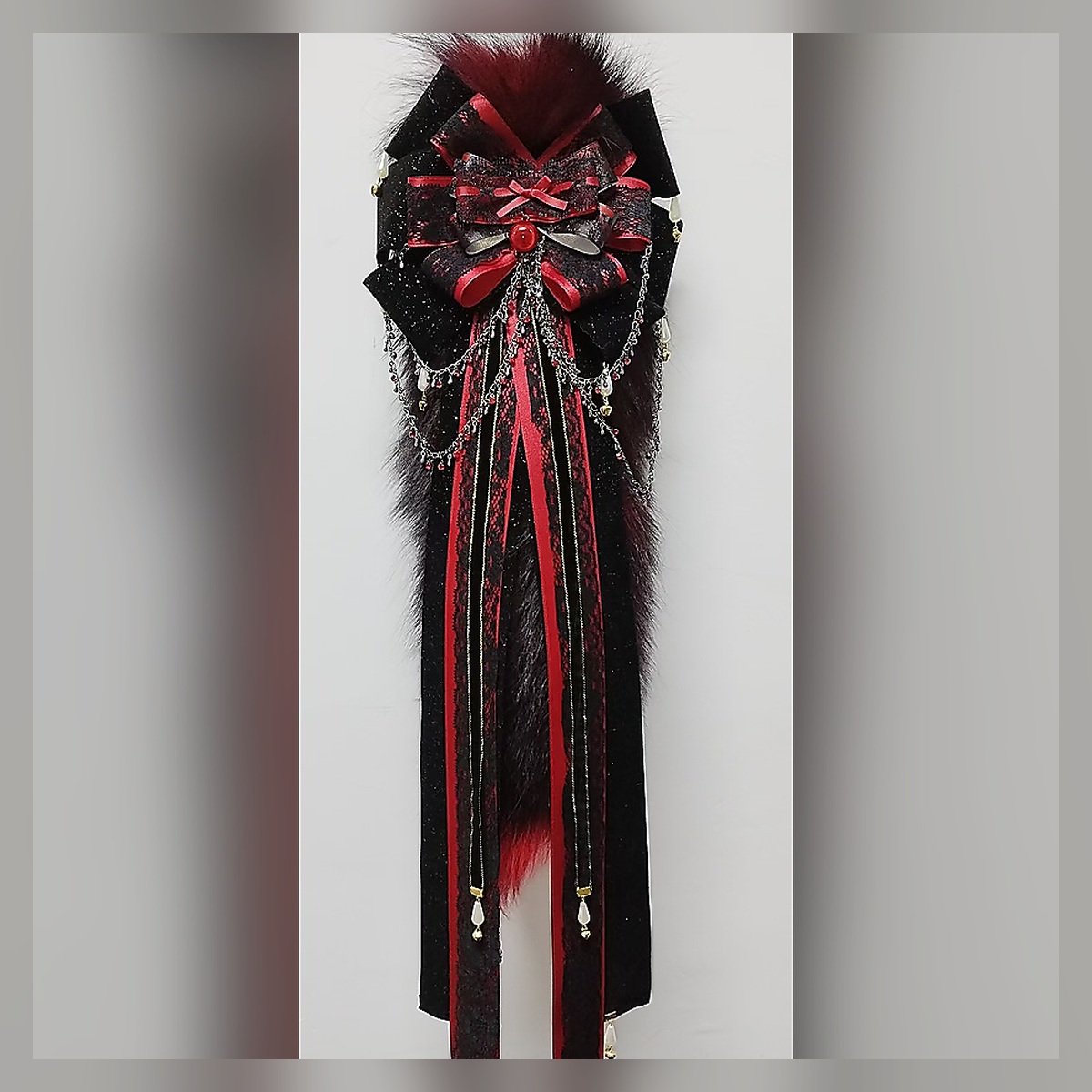 Dusty Lilac Ribbon Tail Set - Image 3