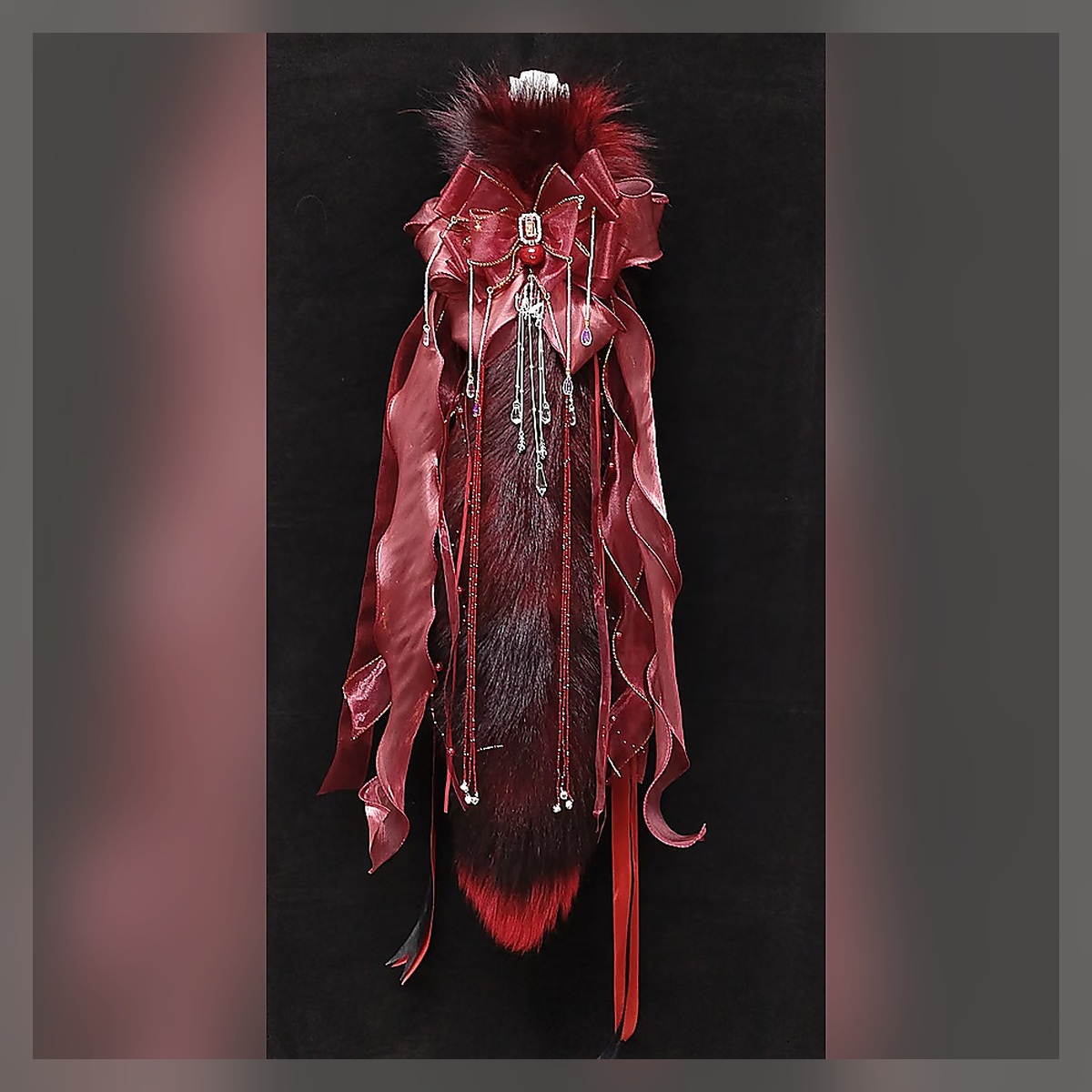 Pink Mirage Ribbon Tail Set - Image 3