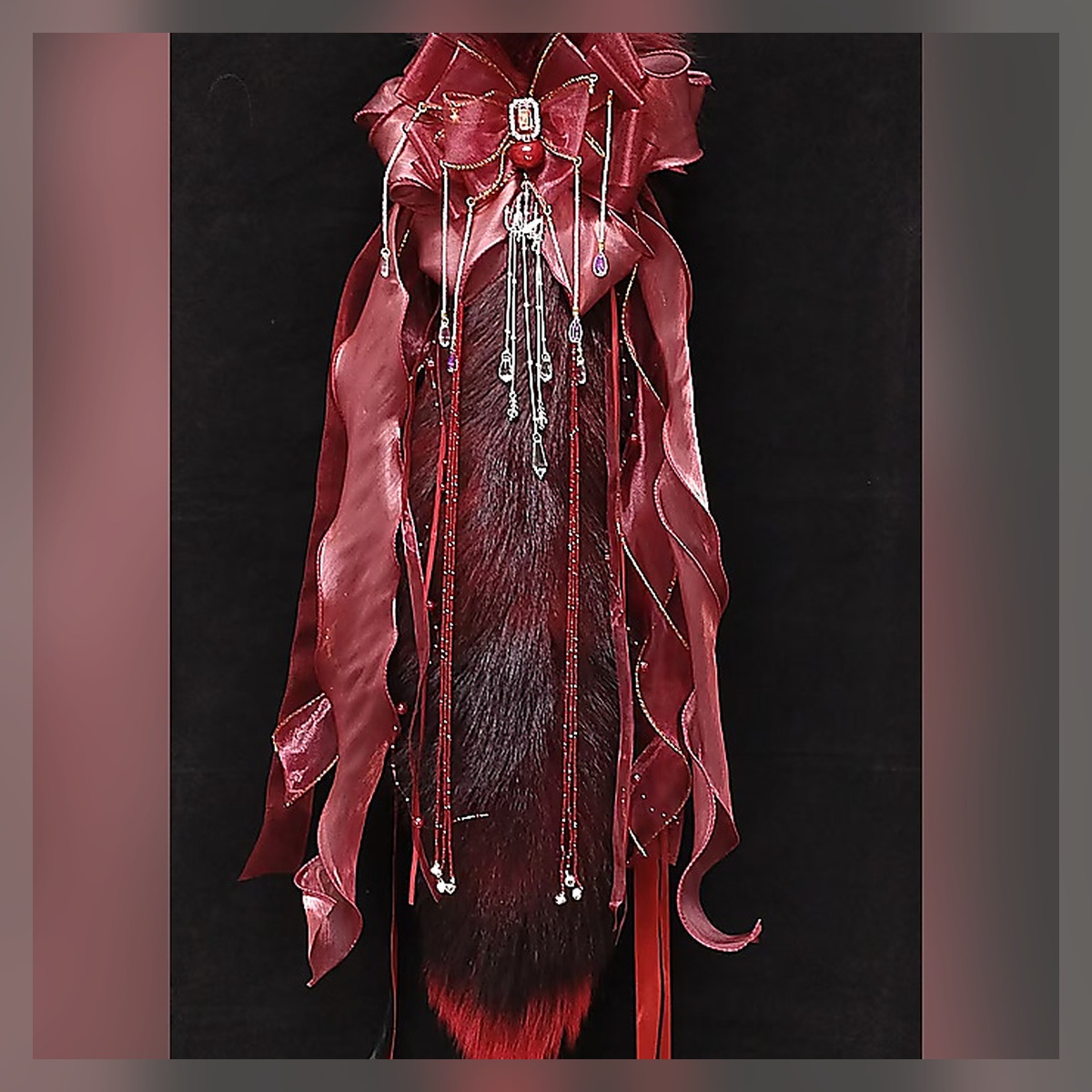 Pink Mirage Ribbon Tail Set - Image 4