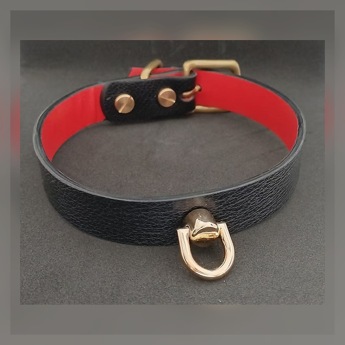 Obsidian O-Ring Collar - Image 2