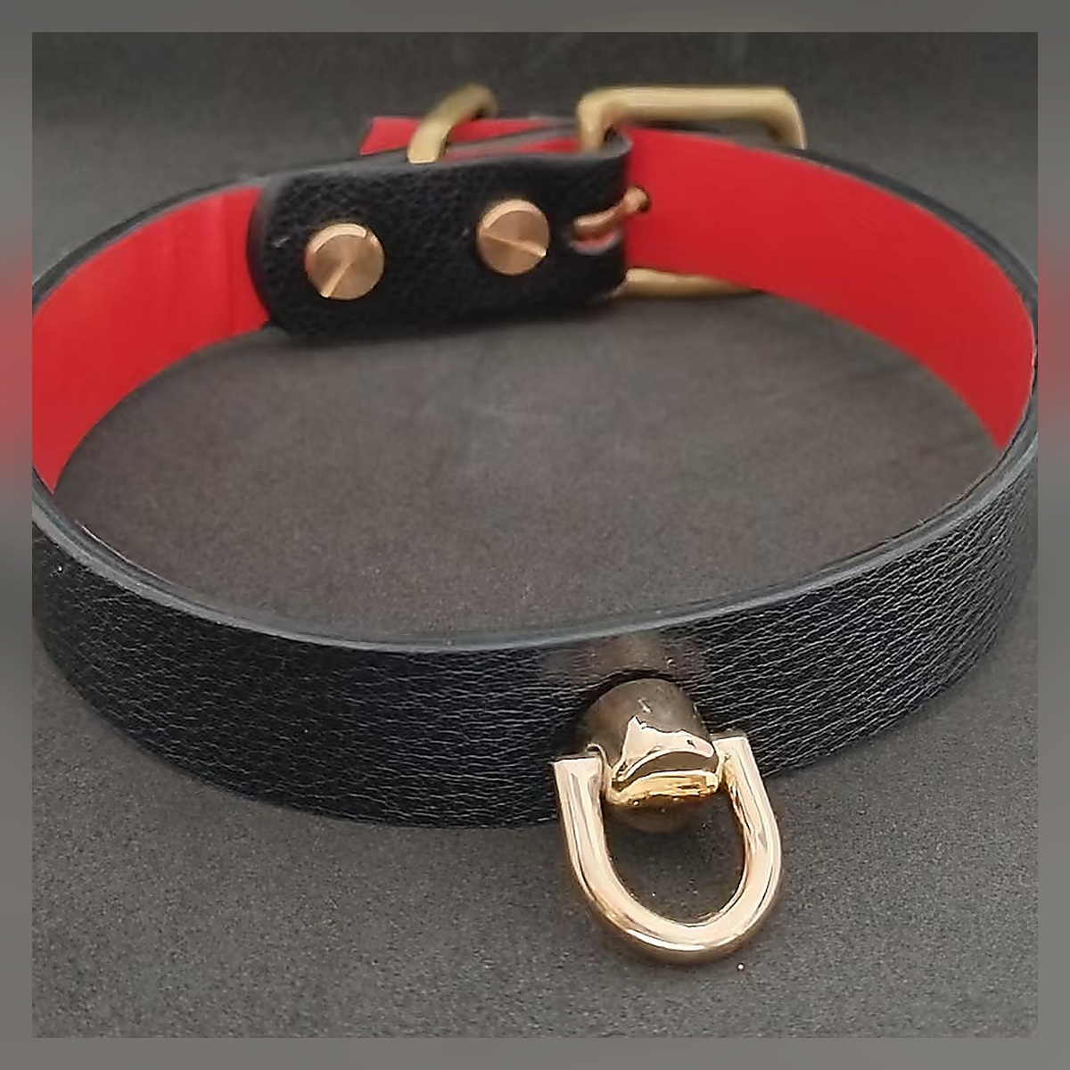 Obsidian O-Ring Collar - Image 3