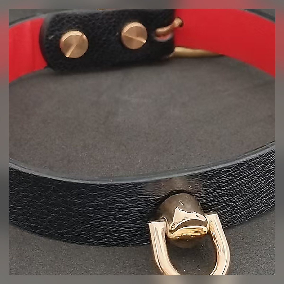 Obsidian O-Ring Collar - Image 4
