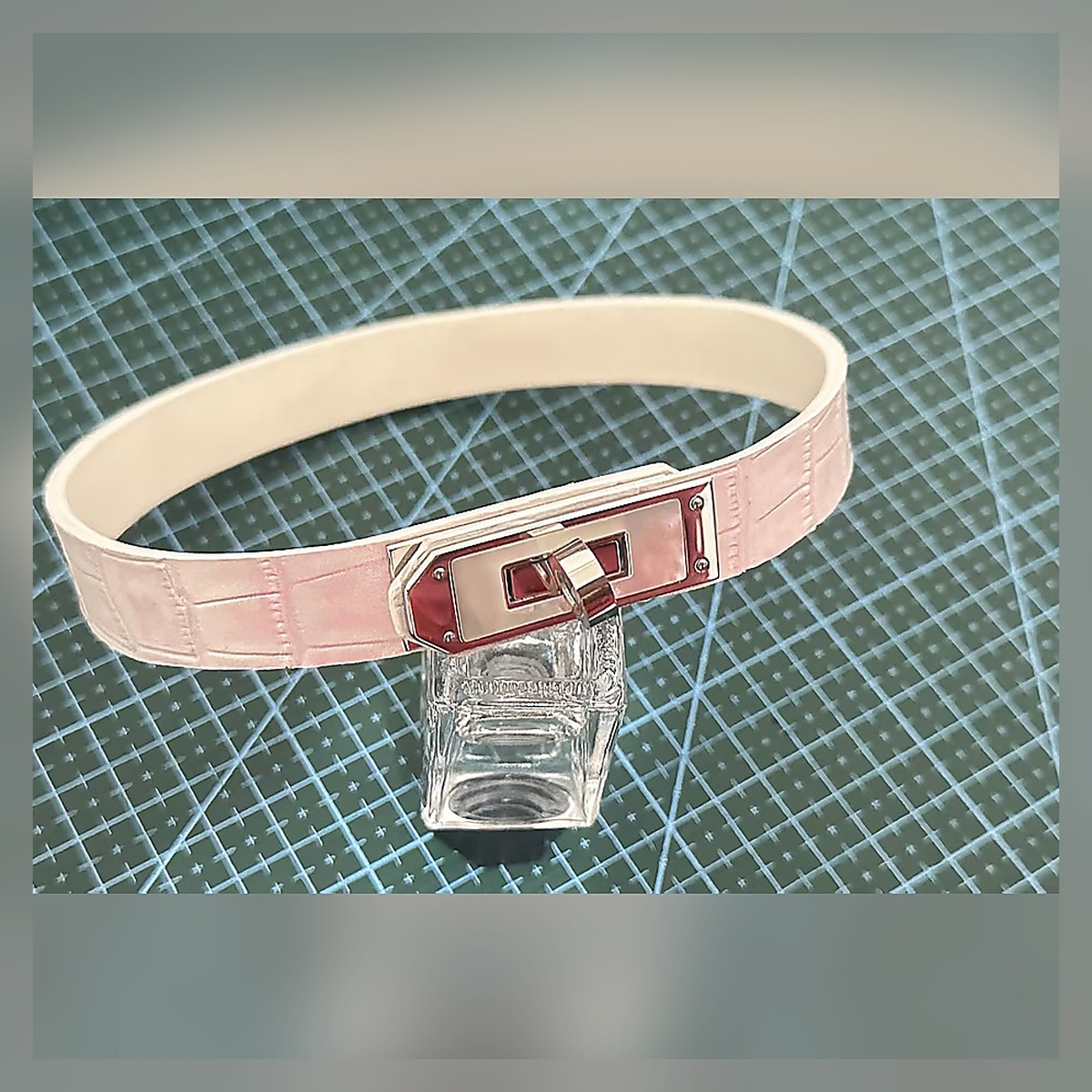 Blush Buckle Collar - Image 3