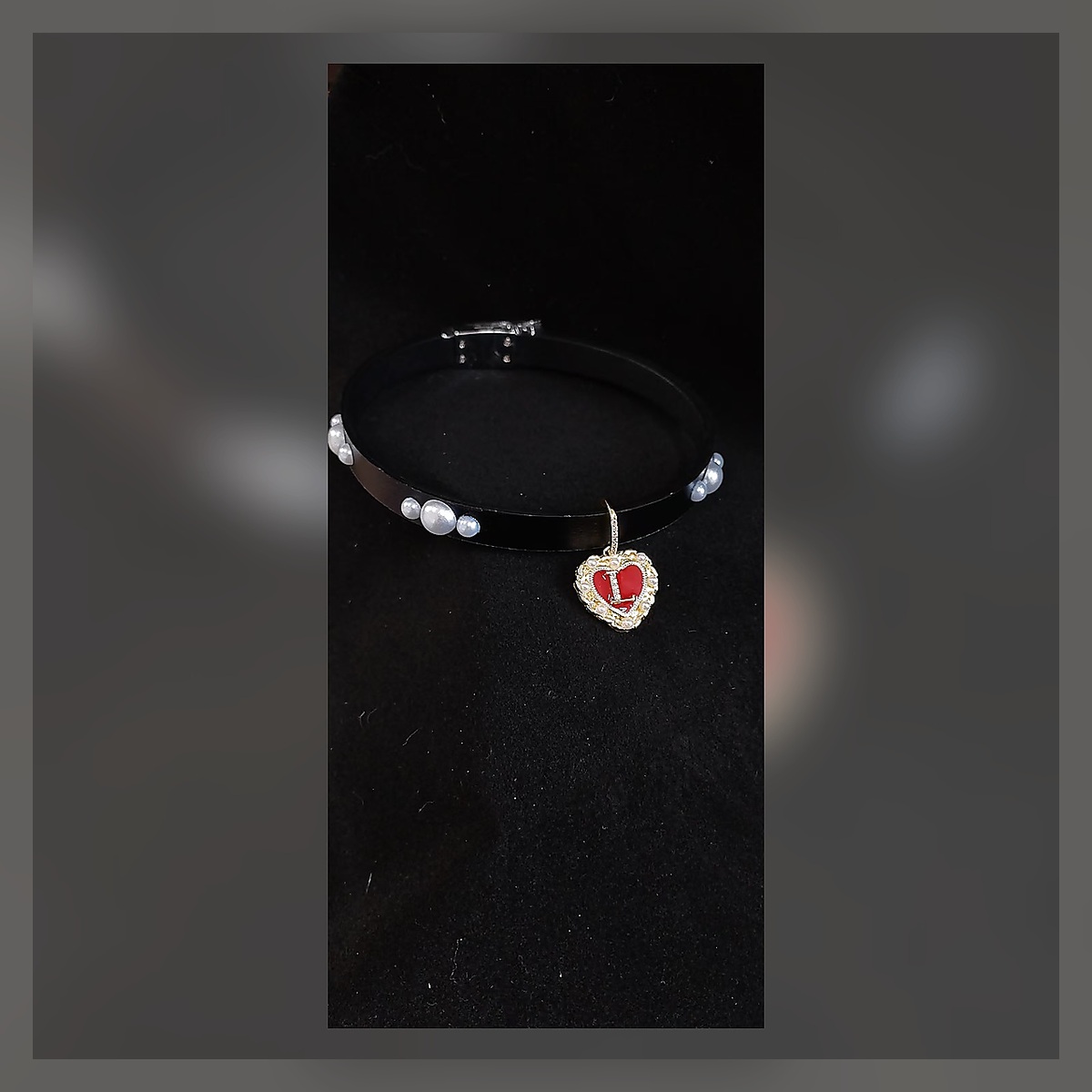 Heart Pearl Choker - Image 2