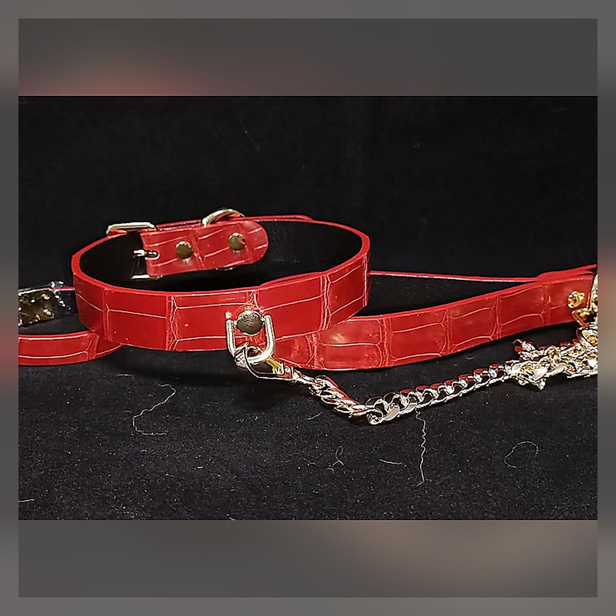 Scarlet Chain Collar - Image 4