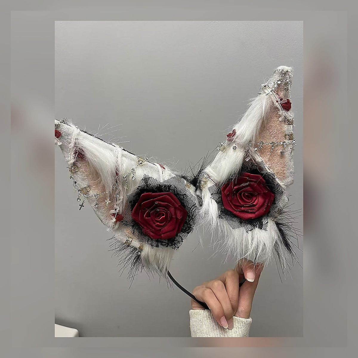 Rose Garden Ear Headband - Image 2