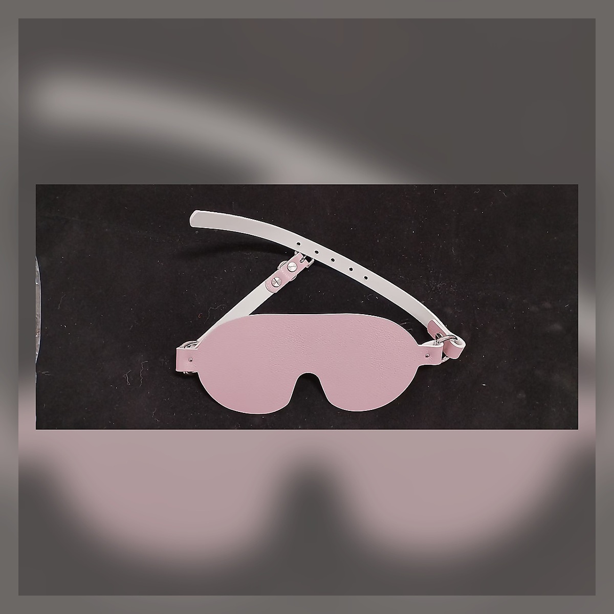 Blush Satin Blindfold - Image 2