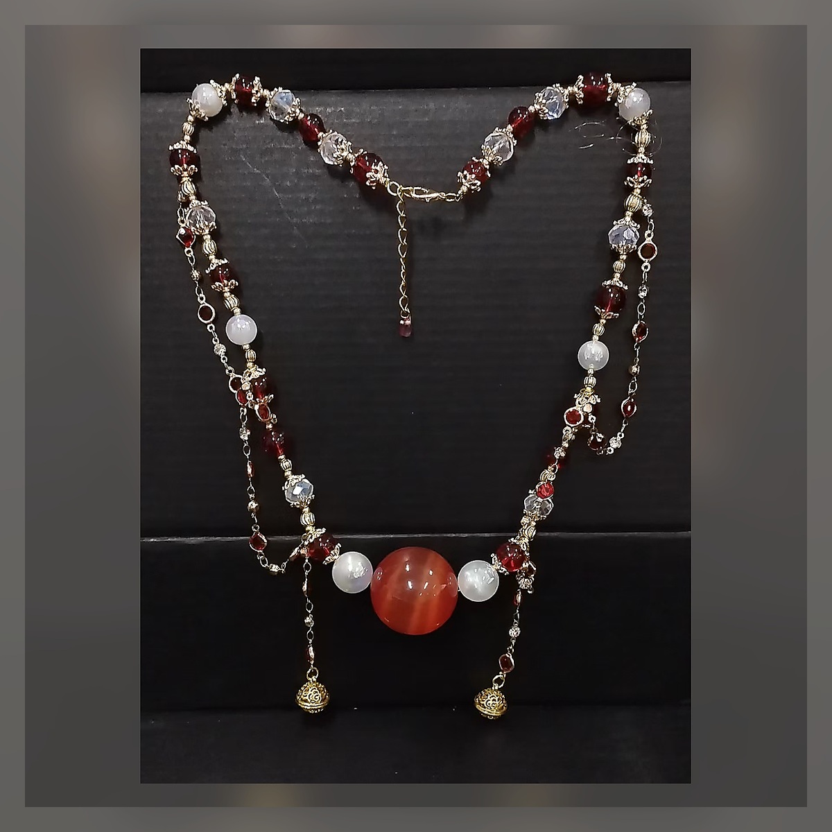 Red Agate Body Chain - Image 2