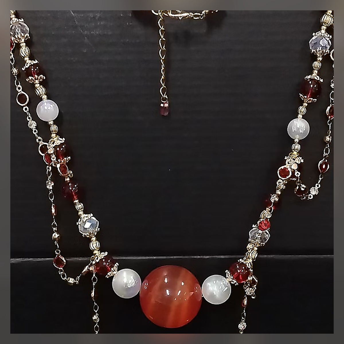 Red Agate Body Chain - Image 4