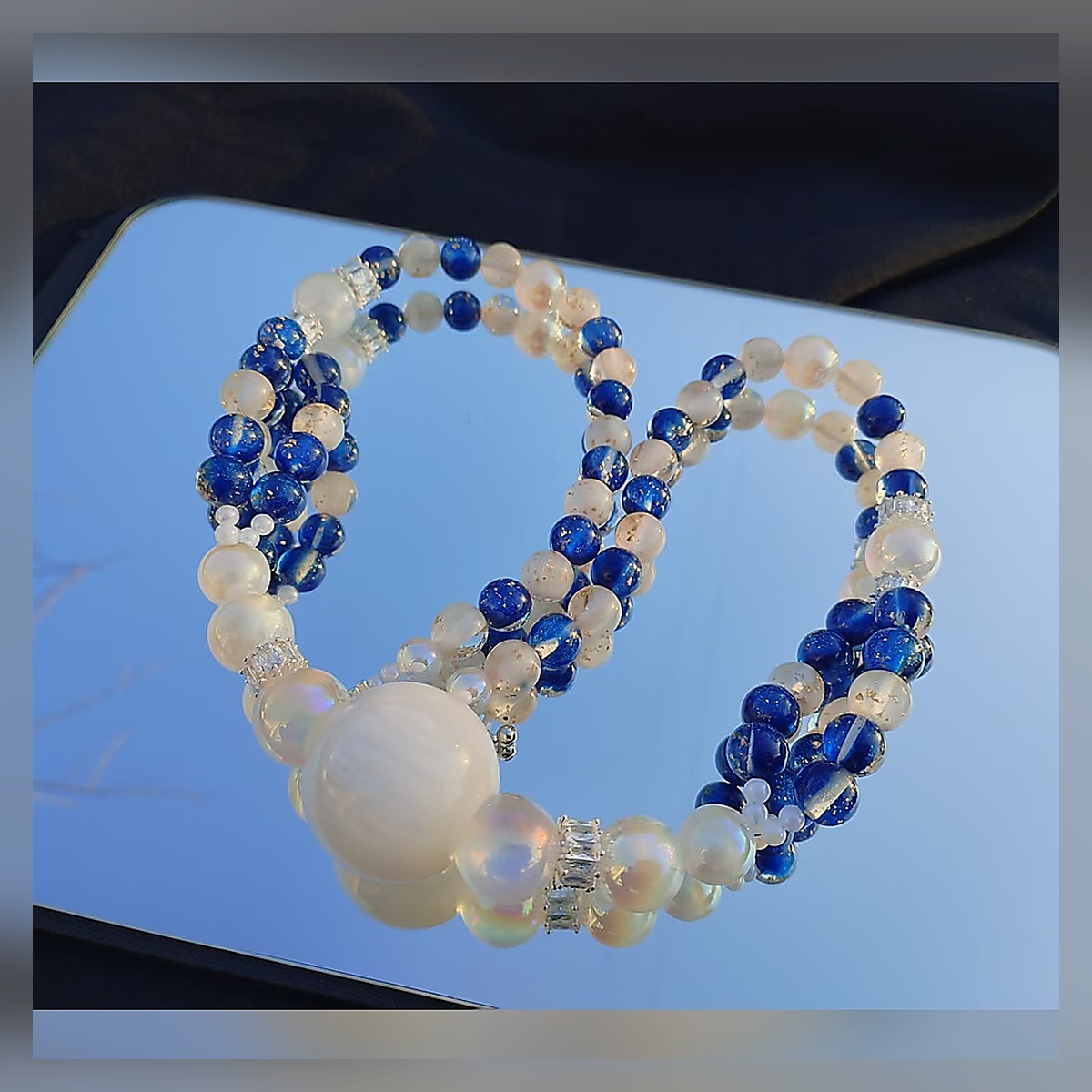 Azure Pearl Bracelet - Image 3