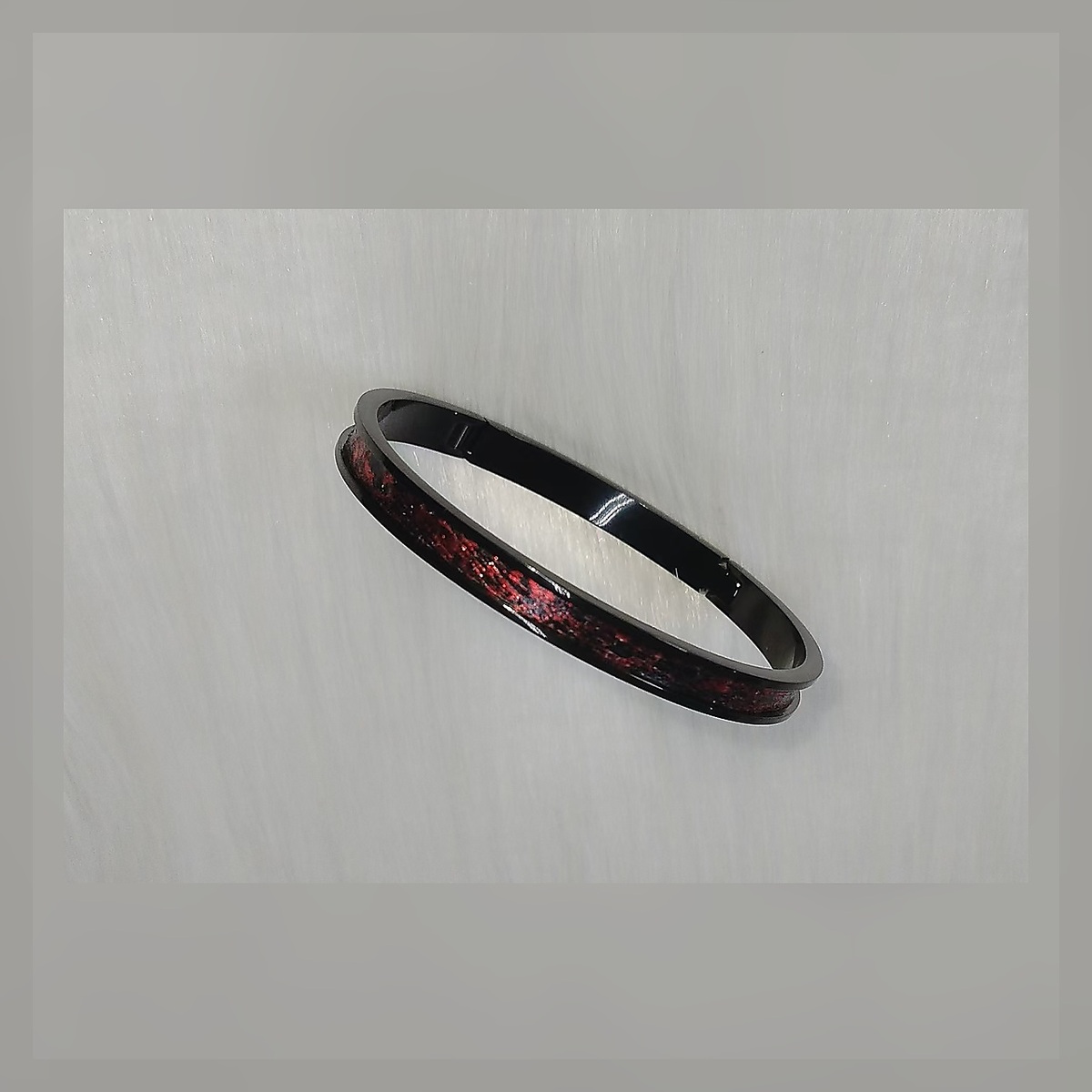 Obsidian Resin Bracelet - Image 2