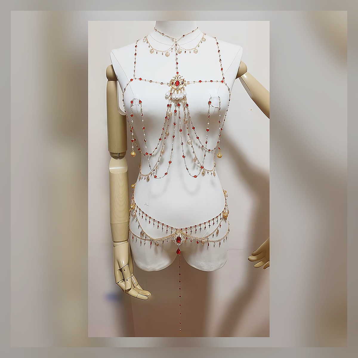 Rose Gold Body Chain - Image 2