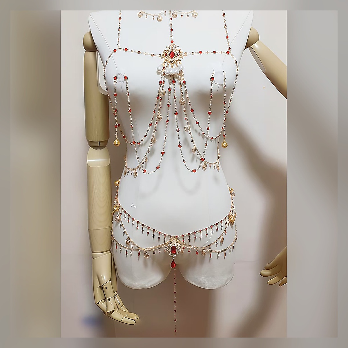 Rose Gold Body Chain - Image 3